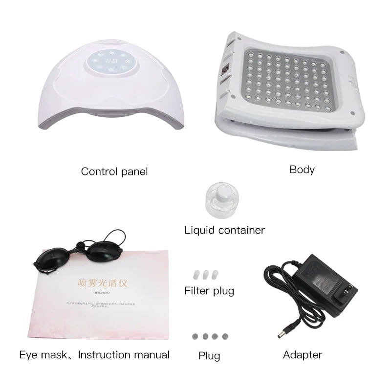 8 Color Face And Body Facial Led PED Mask Machine Red Light Therapy Salon Home Use Beauty Devices Photon Rejuvenation Skin Care